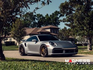 Porsche 992 Custom Wheels - S17-06 by Vossen - Satin Bronze Porsche 992 Custom Wheels - S17-06 by Vossen - Satin Bronze